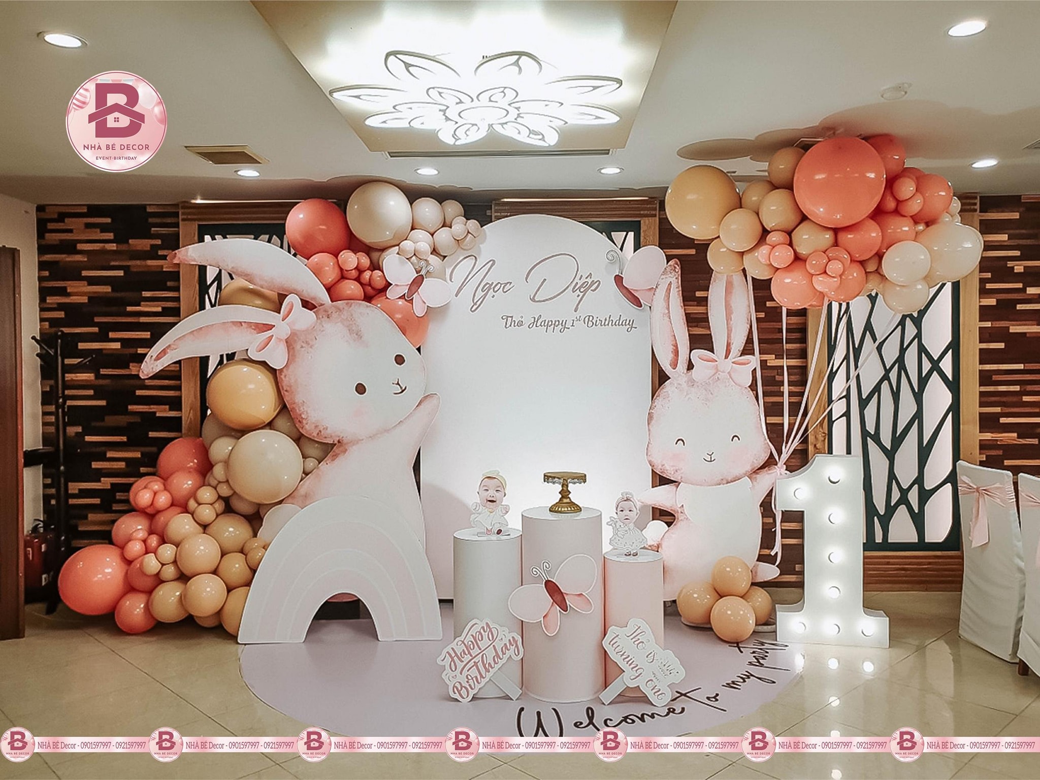 Thiết Kế Sinh Nhật Bé Gái Theo Concept - Độc Quyền Và Đáng Nhớ