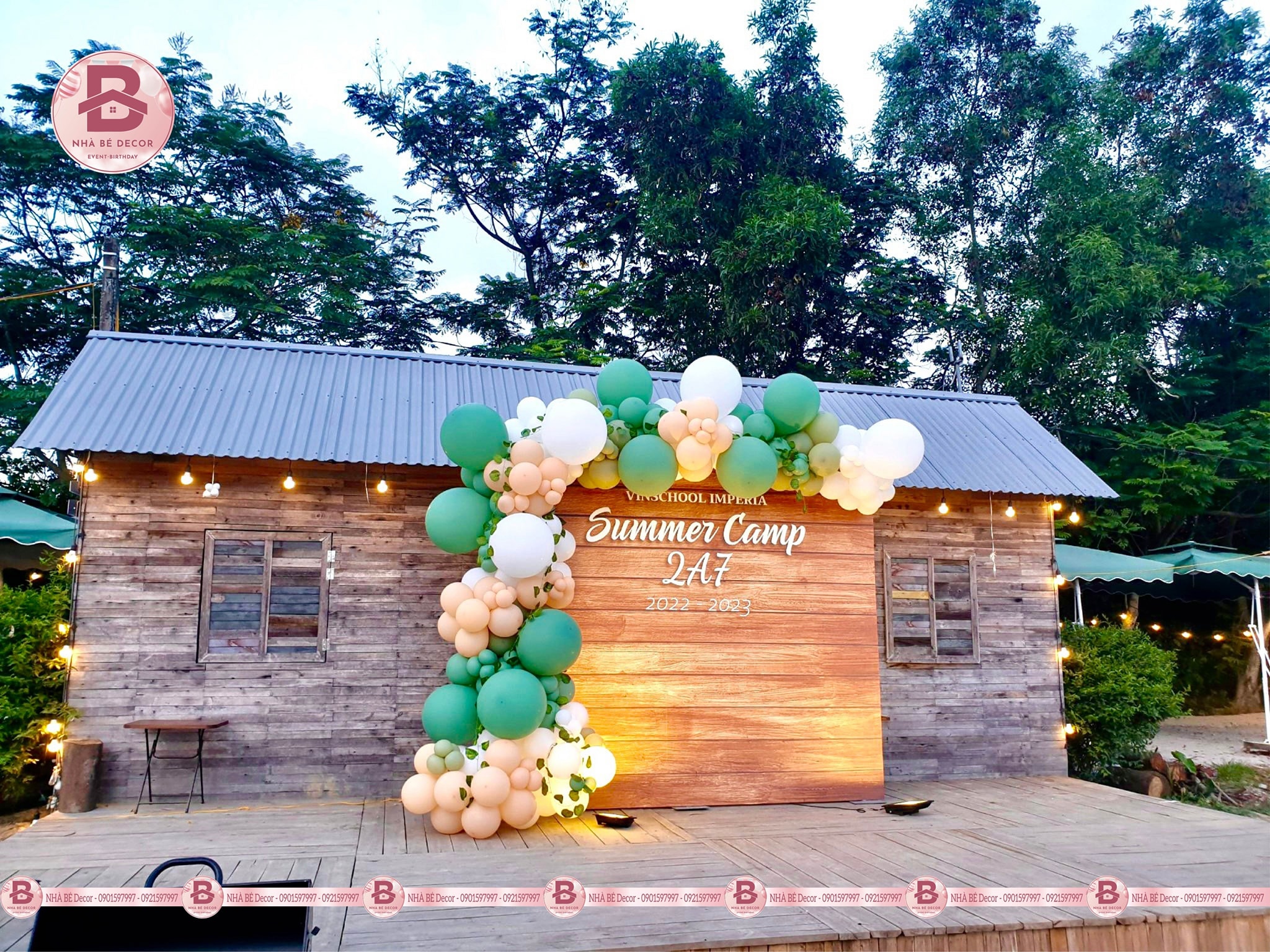 Trang Trí Họp Lớp Ngoài Trời – Lưu Giữ Thanh Xuân