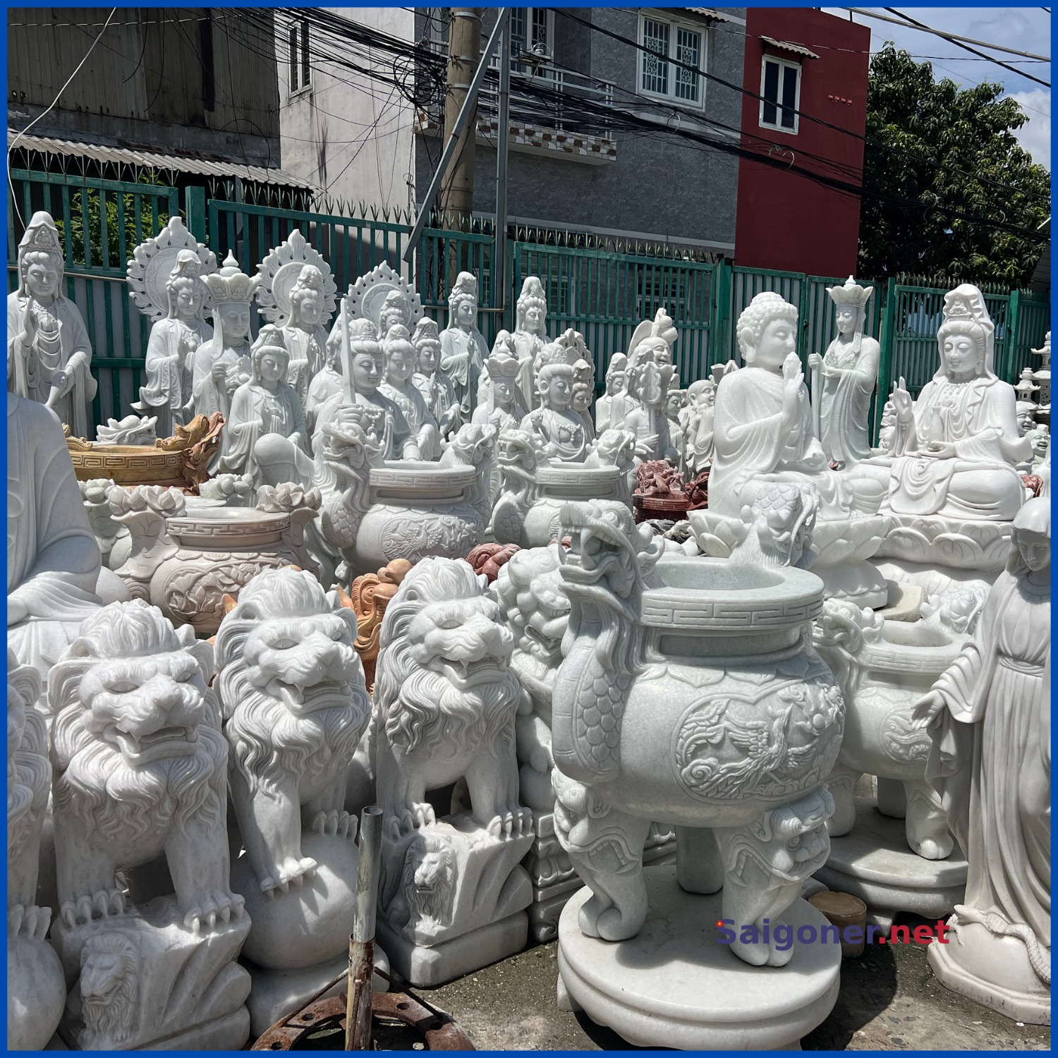 Xưởng sản xuất Tượng Phật – Điêu khắc mới, Tu sửa trùng tu Tượng Phật Chất Lượng Cao – Vinhomes Green Paradise Cần Giờ