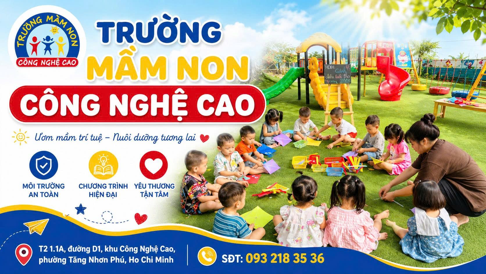 Top 3 Trường Mầm Non Được Phụ Huynh Quan Tâm Tại Khu Công Nghệ Cao, TP. Thủ Đức