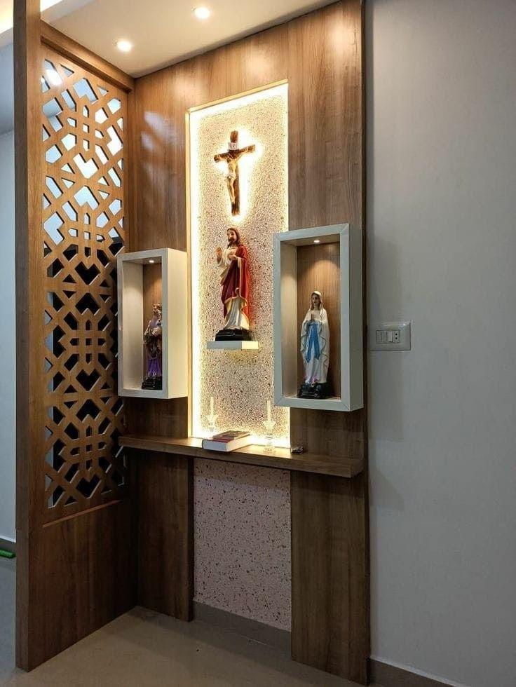 Pin by Shenoda Nadi on ا | Home hall design, Temple design for home, Home design decor