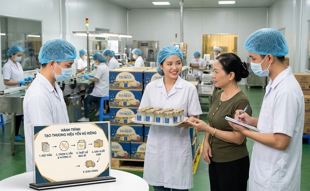 Top 3 Đơn Vị Gia Công Thực Phẩm Sức Khỏe & Yến Sào Trọn Gói Uy Tín Nhất TP.HCM