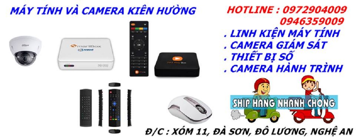 Top 3 địa chỉ máy tính và camera tại Đô Lương, Nghệ An đáng tham khảo