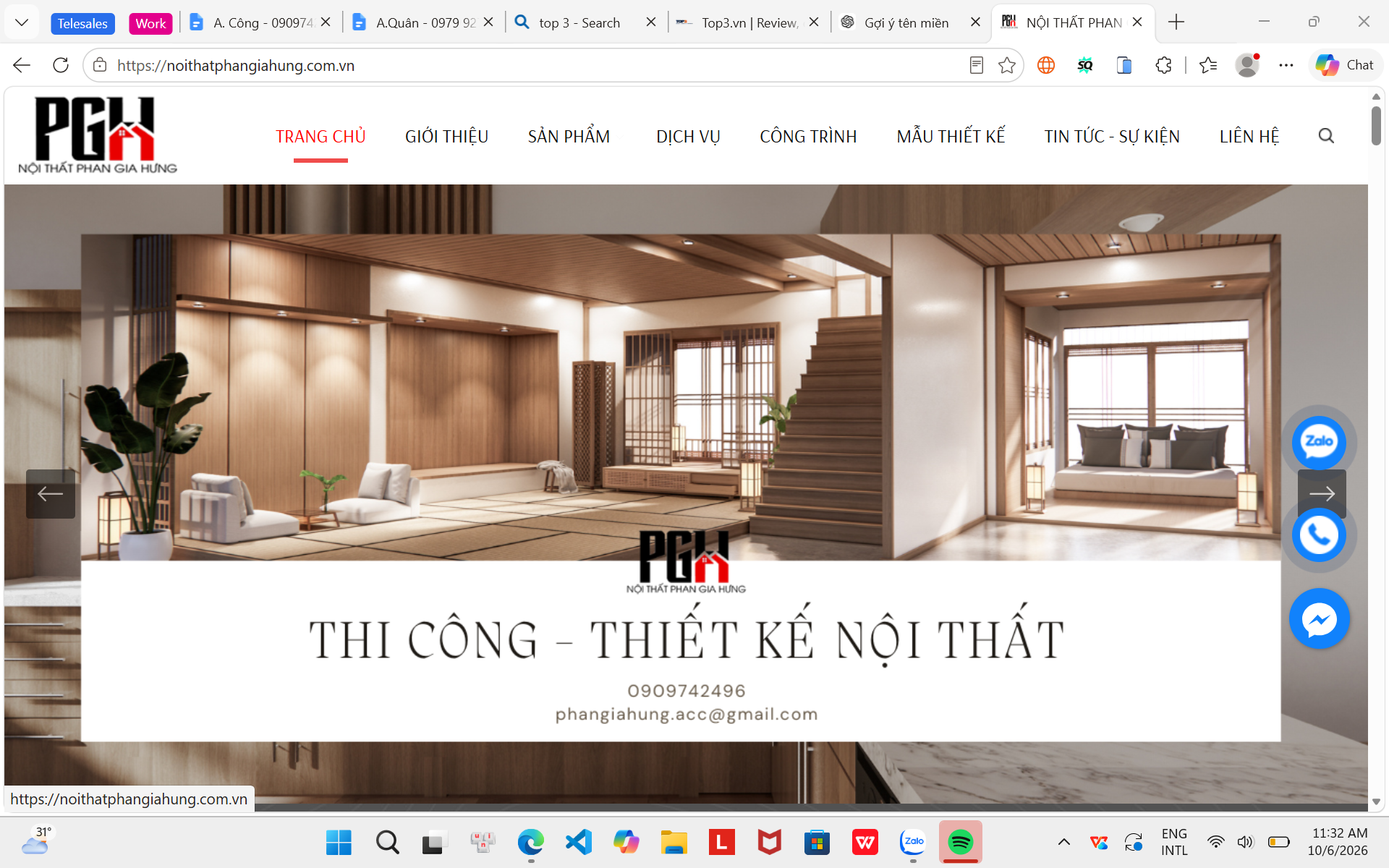 Top 3 công ty nội thất, xây dựng nổi bật – Địa chỉ thiết kế và thi công uy tín