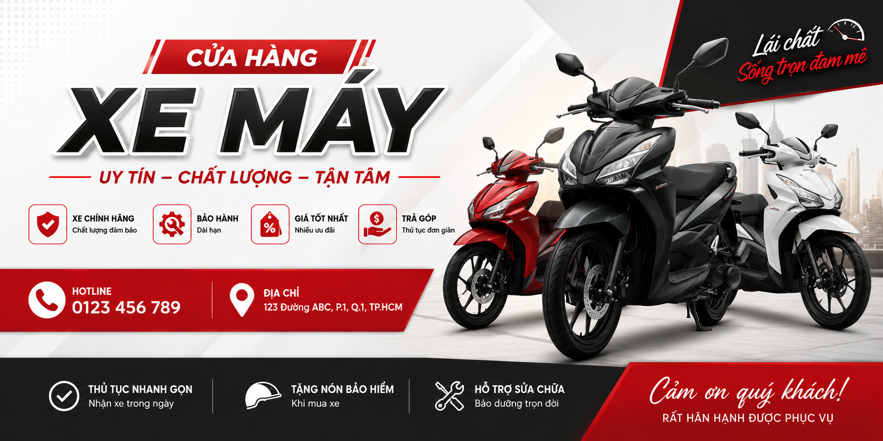 Top 3 Cửa Hàng Xe Máy Uy Tín, Giá Tốt Nhất Tại Khu Vực Phường 15, Quận Tân Bình