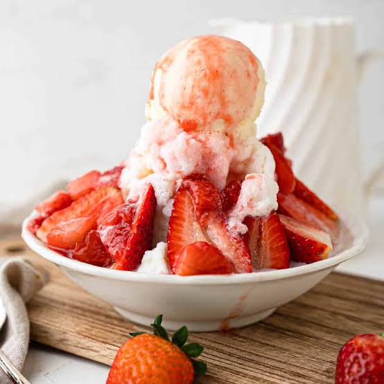 Strawberry Bingsu Recipe