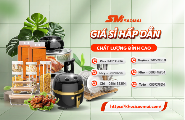 TOP 3 CỬA HÀNG ĐỒ GIA DỤNG UY TÍN TẠI TP.HCM