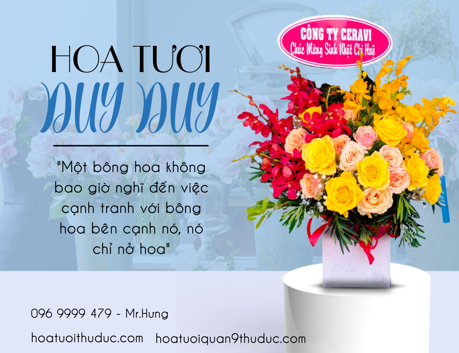 Top 3 Shop Hoa Tươi Thủ Đức Giá Rẻ Nhất Hiện Nay
