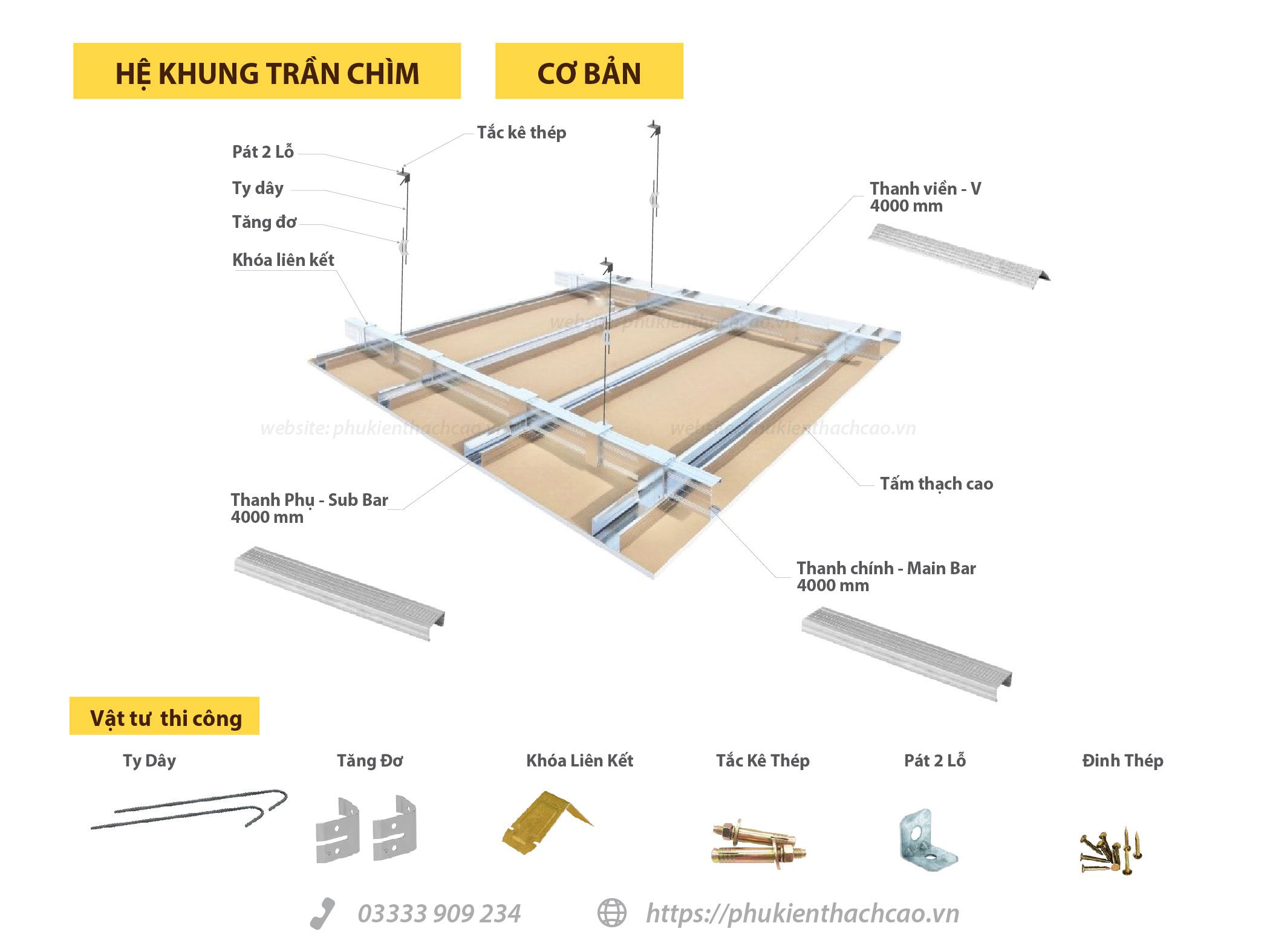 Top 3 công ty trần thạch cao uy tín tại Thành Phố Hồ Chí Minh 