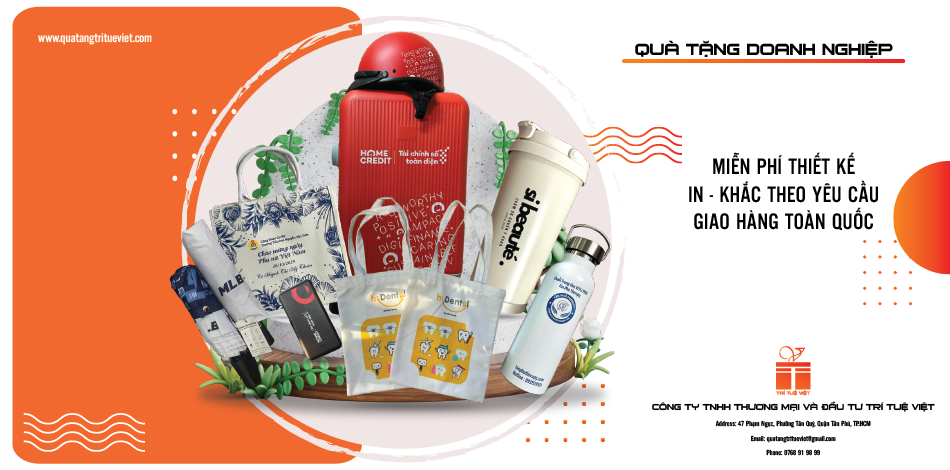 TOP 3 CÔNG TY QUÀ TẶNG UY TÍN TẠI TÂN PHÚ – ĐIỂM SÁNG TRÍ TUỆ VIỆT