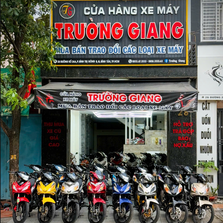 Top 3 Cửa Hàng Mua Bán Xe Máy Uy Tín Tại TP.HCM – Trường Giang Dẫn Đầu Chất Lượng & Dịch Vụ