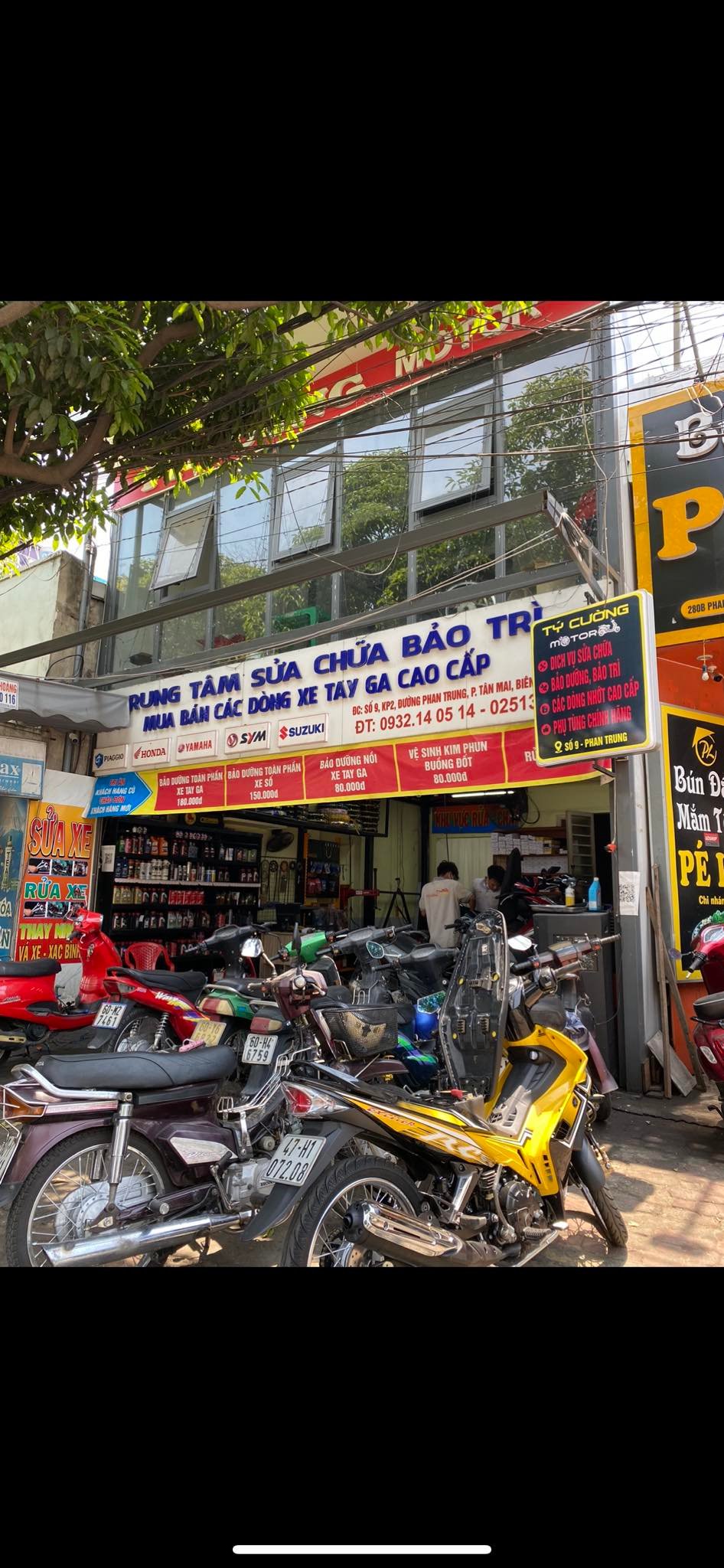 Top 3 Trung tâm chăm sóc xe máy uy tín nhất TP.Biên Hòa