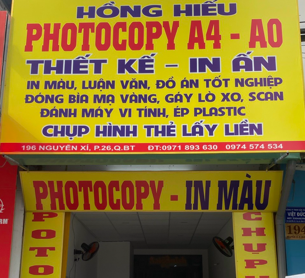 TOP 3 CỬA HÀNG IN ẤN UY TÍN TẠI BÌNH THẠNH