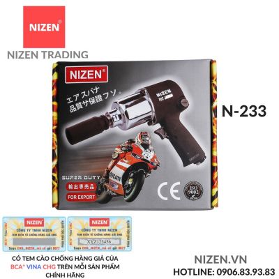 Hướng Dẫn Phân Biệt Súng Vặn Ốc Nizen N-233 Hàng Thật Và Giả