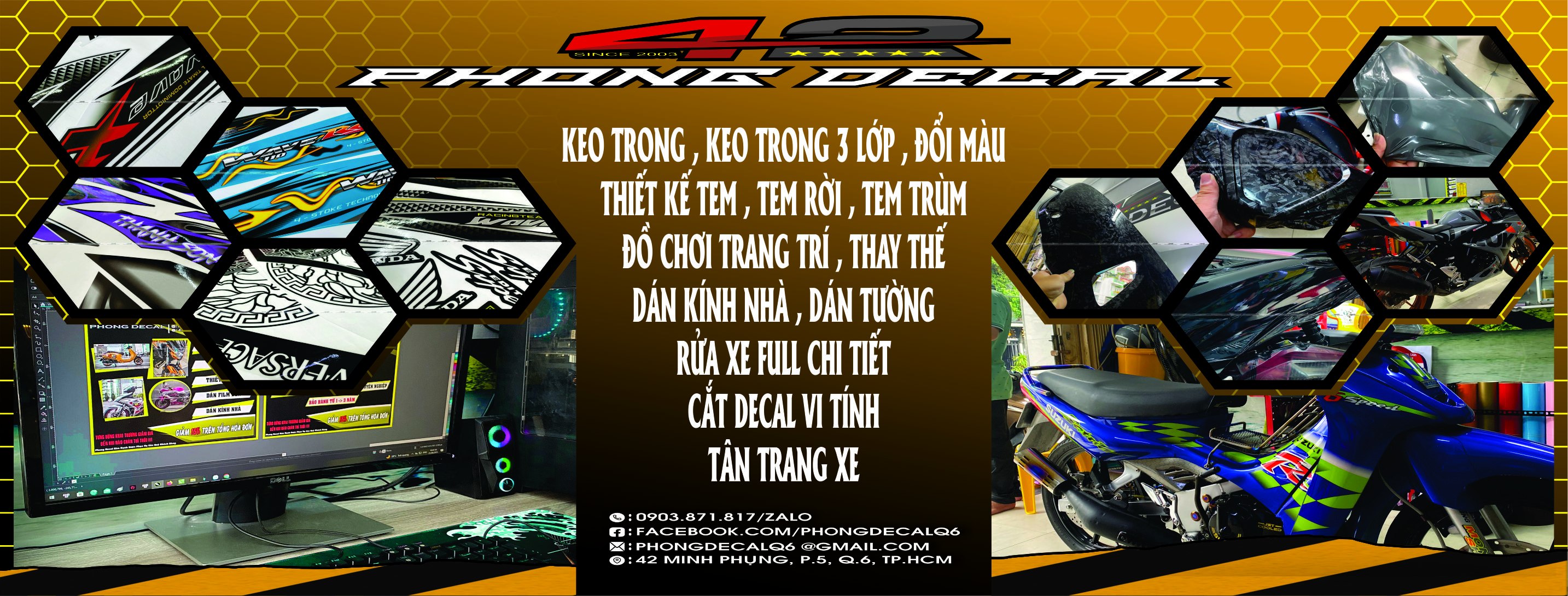 Top 3 Địa Chỉ Dán Decal Xe Đẹp Và Chất Lượng Ở TP. HCM