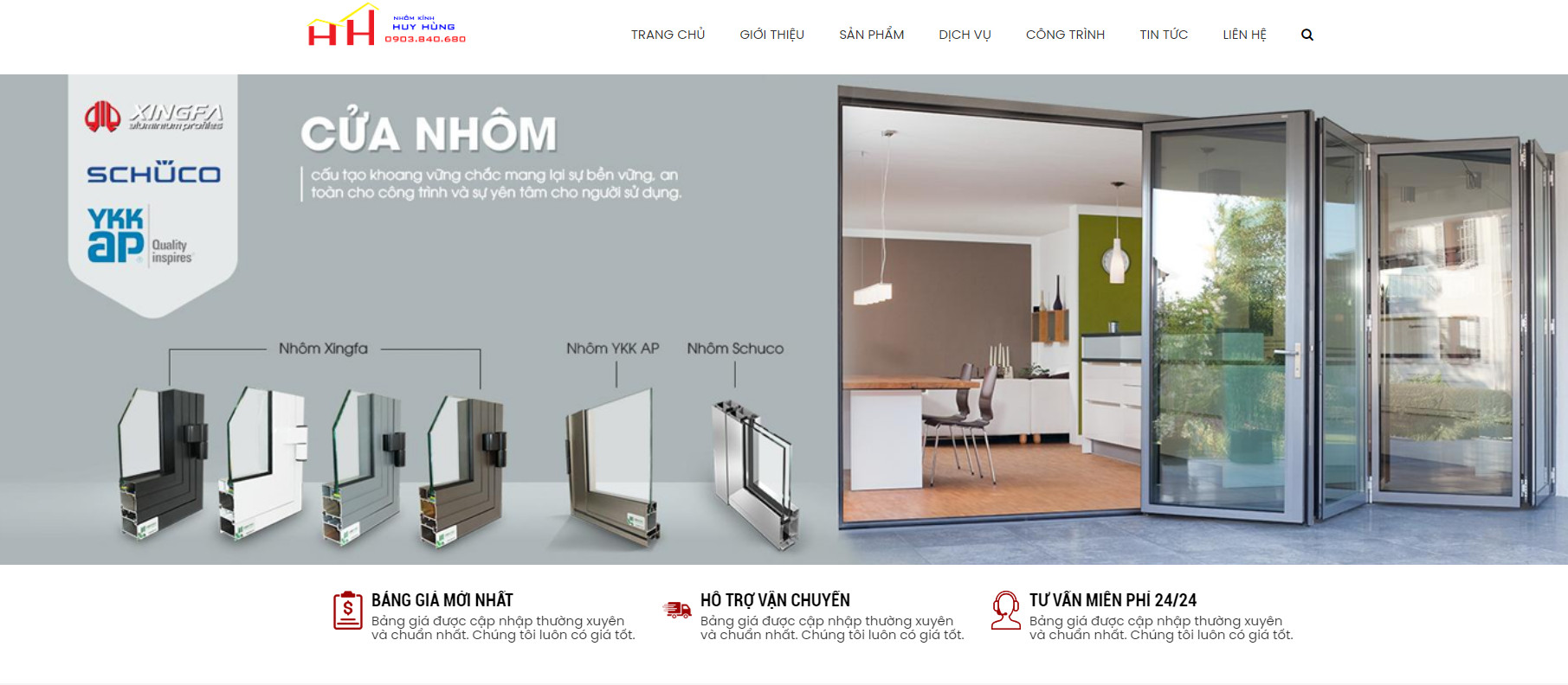 Top 3 Cửa Hàng Nhôm Kính Uy Tín Và Chất Lượng Tại Bà Điểm, Hóc Môn