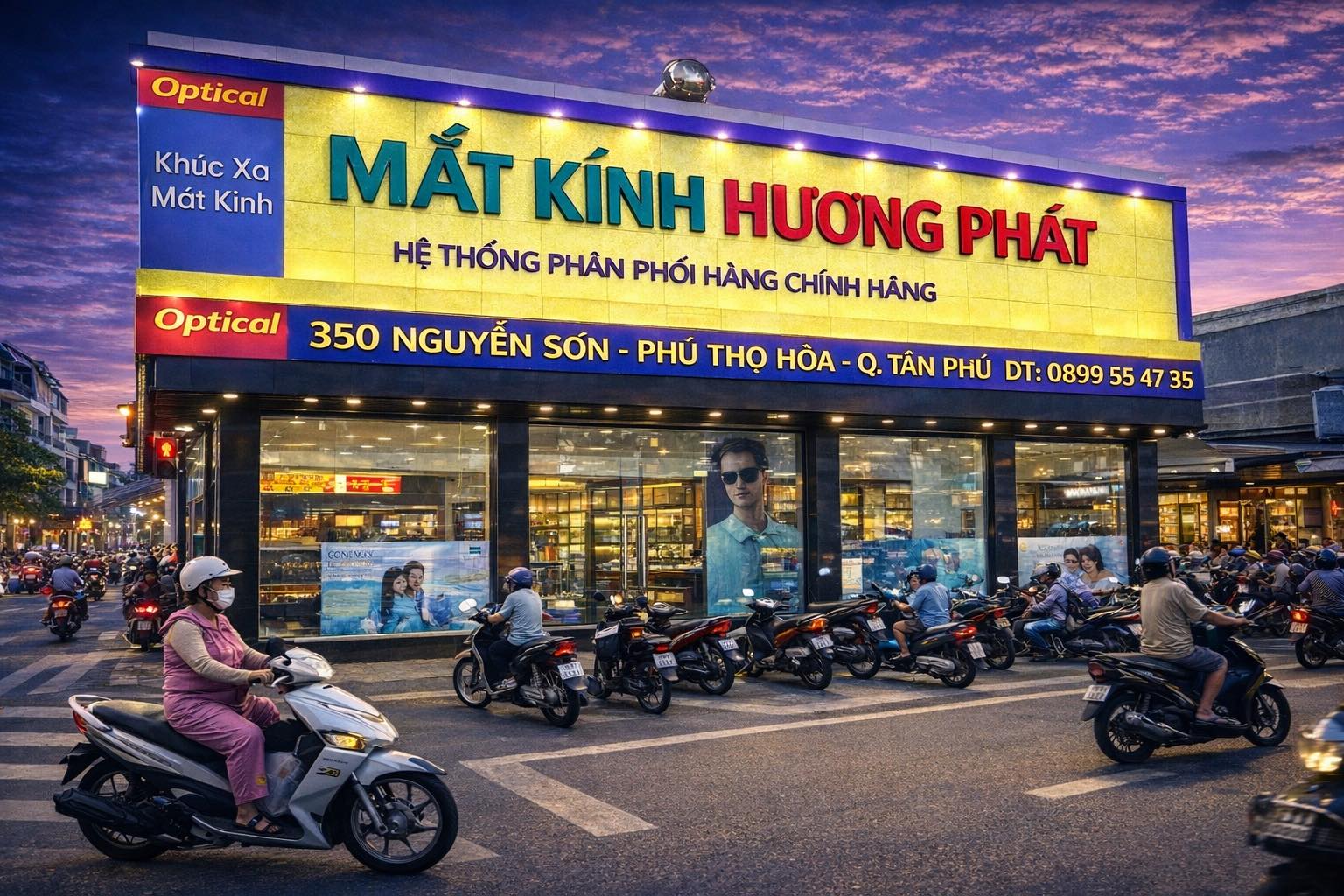 Top 3 Cửa hàng mắt kính Quận Tân Phú uy tín, đo khám chuẩn được khách hàng tin chọn