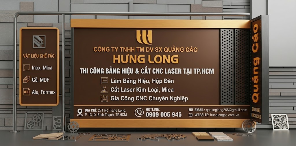 Quảng Cáo Hưng Long: Giải Pháp Thương Hiệu Toàn Diện Tại TP.HCM