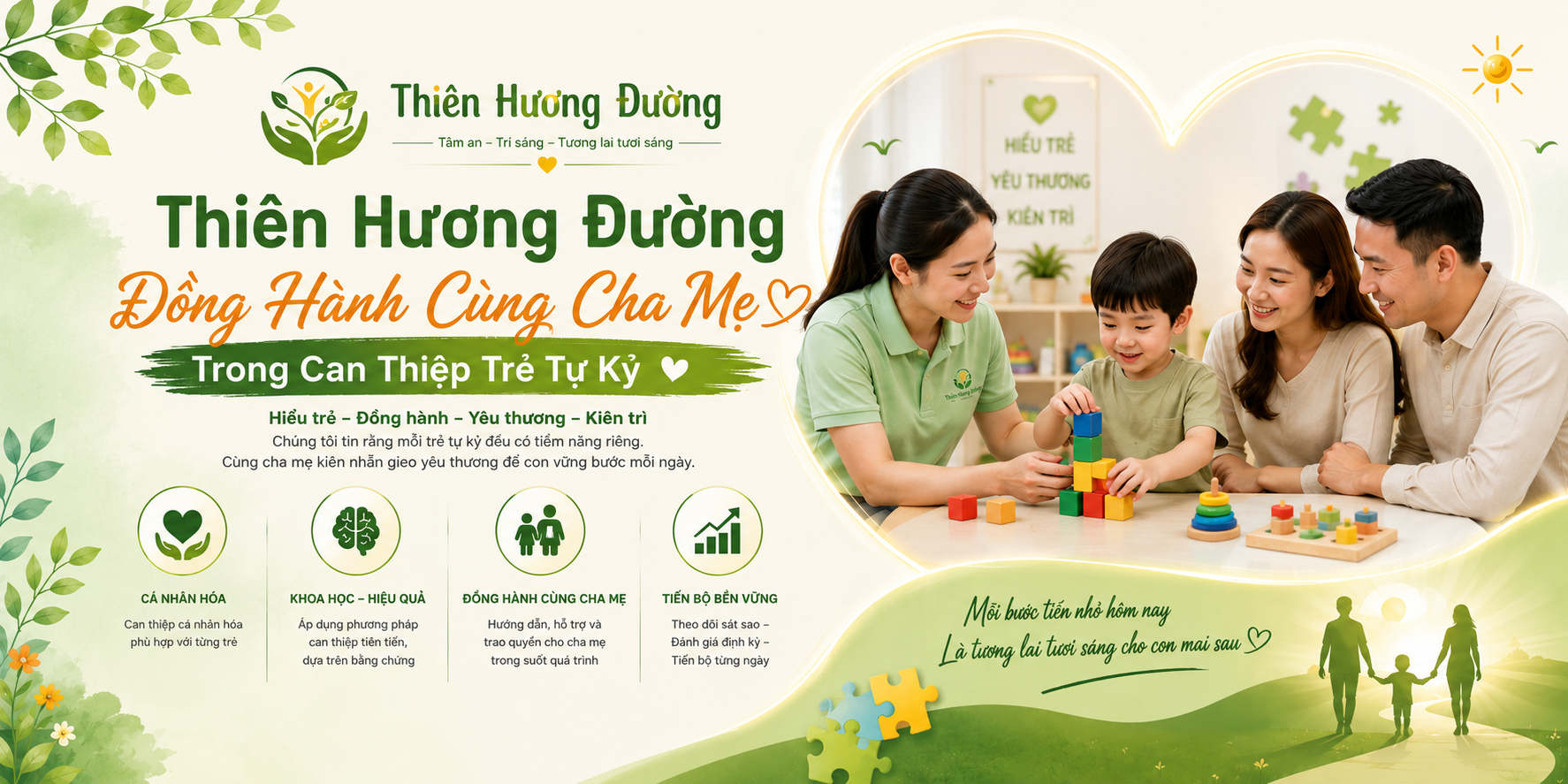 Thiên Hương Đường – Đồng Hành Cùng Cha Mẹ Trong Can Thiệp Trẻ Tự Kỷ