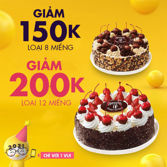 Cửa hàng bánh kem uy tín chất lượng nhất quận 2 - TP Thủ Đức