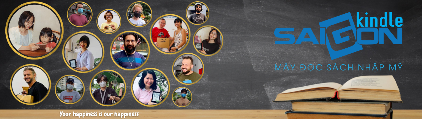 Top 3 cửa hàng kinh doanh máy đọc sách kindle tại Sài Gòn chất lượng nhất