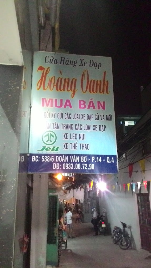 Cửa hàng xe đạp điện uy tín nhất Quận 4: Xe Đạp Hoàng Oanh