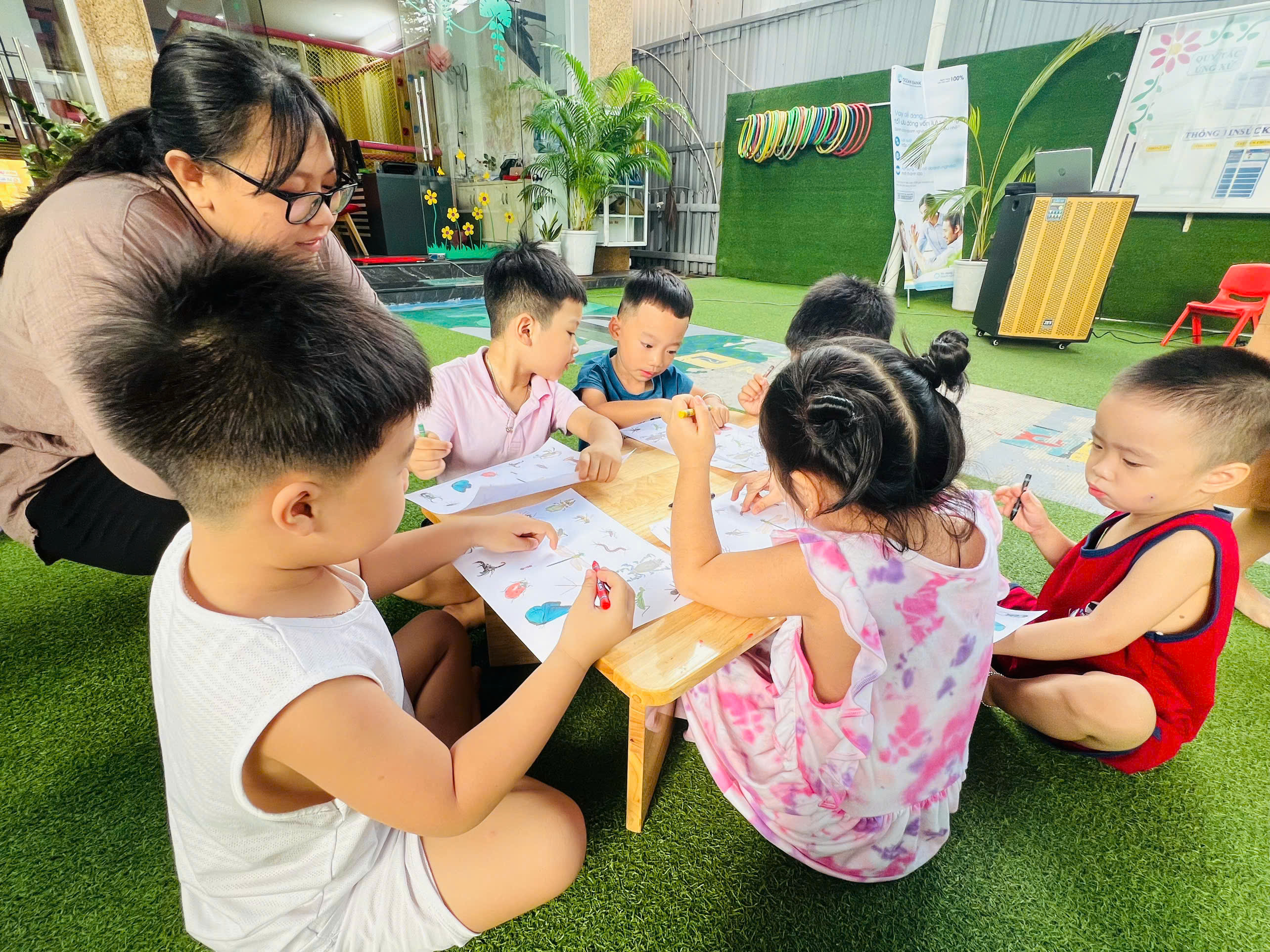 Mầm non Việt Âu – Nơi tỏa sáng cho con