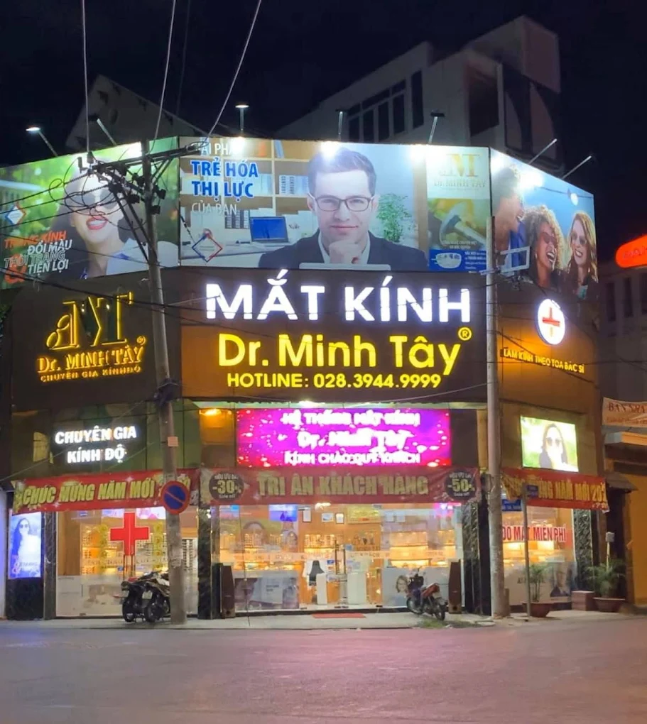Top 3 Cửa hàng mắt kính đẹp ,uy tín ở Quận Tân Binh